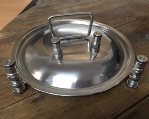 GAS BALL LOCK POST WITH 1/4BSP BULKHEAD ASSEMBLY